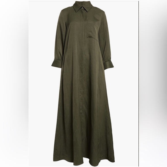TWP “Jenny’s Gown” Flowing Maxi Shirt Dress - size XS - VGUC (see photos) - Picture 5 of 16